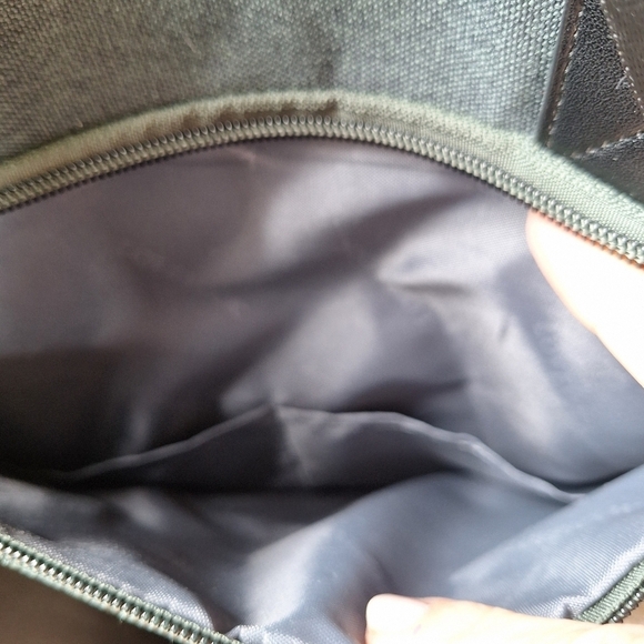 Lovevook Diaper Tote bag Shoulder Strap Dark Green Large Zip Closure - Picture 8 of 9